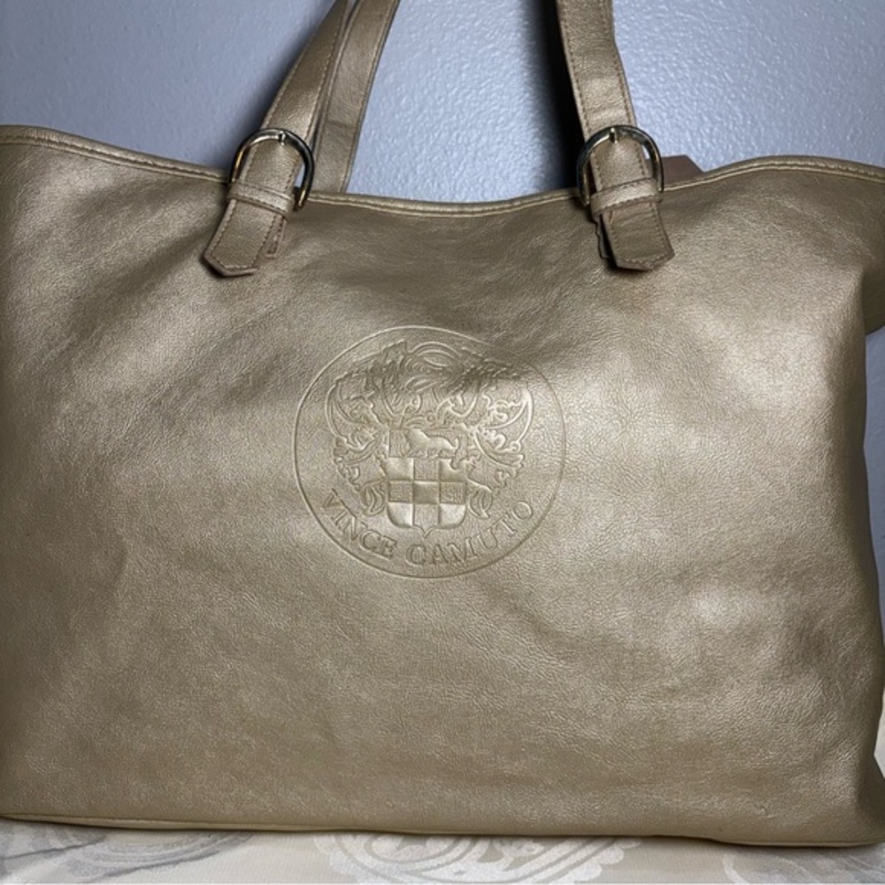 Vince Camuto Gold Tote Bag